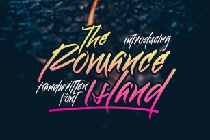 The Romance Island - Handwritten Font Font Download