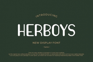 HERBOYS Font Font Download