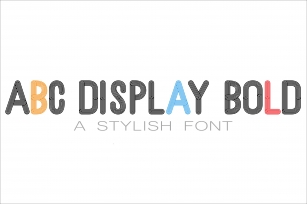 Abc Display Bold Font Download
