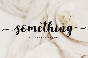 Something Font Download