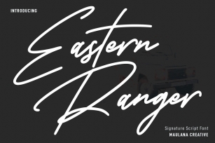 Eastern Ranger Signature Script Font Download