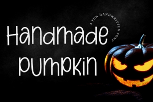 Handmade Pumpkin Font Download