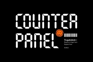 Counter Panel Font Download