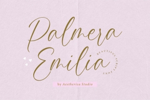 Palmera Emilia Font Download