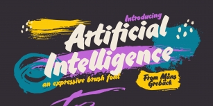 Artificial Intelligence Font Download