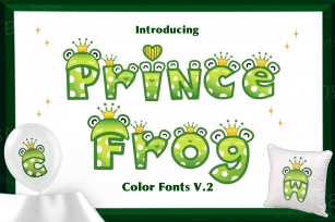 Prince Frog Color Front V.2 Font Download