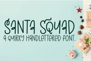 Santa Squad Font Download