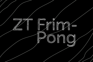 ZT Frimpong Font Download