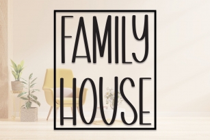 Family House Font Download