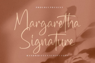 Margaretha Signature Font Download