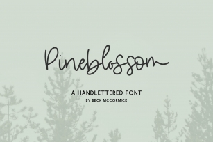 Pineblossom Script Font Download