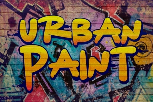 Urban Paint Font Download