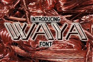Waya Font Download
