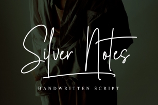 Silver Notes Font Download