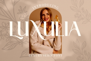 Luxulia Font Download