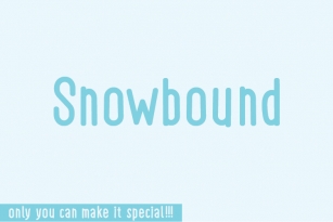 Snowbound Font Download