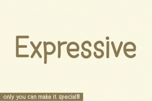 Expressive Font Download