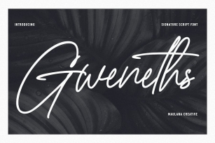 Gweneths Signature Script Font Font Download