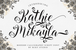 Kathie Mikayla Font Download