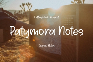 Patymora Notes Font Download