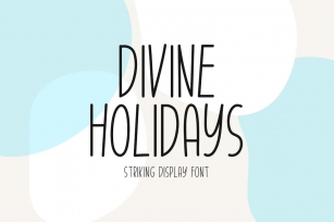 Divine Holidays Font Download