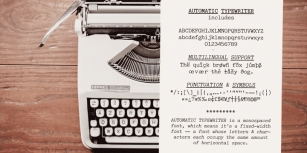 Automatic Typewriter Font Download