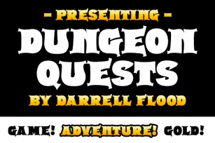 Dungeon Quests Font Download