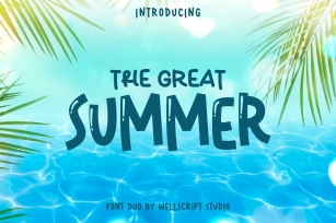 The Great Summer Font Download