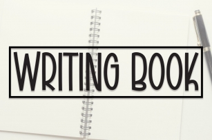 Writing Book Font Download