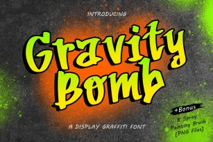 Gravity Bomb Font Download