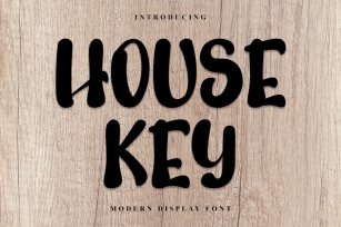 House Key Font Download