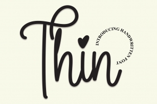 Thin Font Download