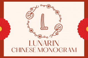 Lunarin Chinese Monogram Font Download