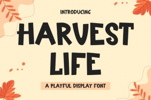 Harvest Life Font Download
