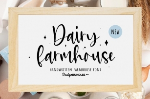 Dairy Farmhouse Font Download