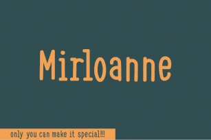 Mirloanne Font Download