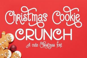 Christmas Cookie Crunch Font Download