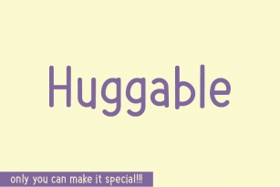 Huggable Font Download