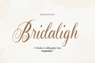 Bridaligh Font Download