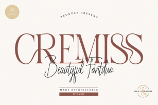 Cremiss Duo Font Download