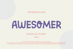 Awesomer Font Download