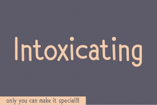 Intoxicating Font Download