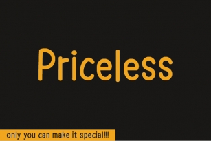 Priceless Font Download