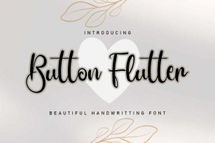 Button Flutter Font Download