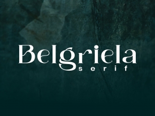 Belgriela Font Download