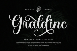 Graldine Script Font Download