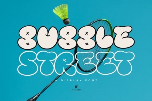 Bubble Street | A Cute Display Font Font Download