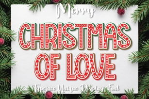 Christmas of Love Font Download
