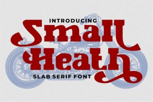 Small Heath - Classic Slab Serif Font Font Download