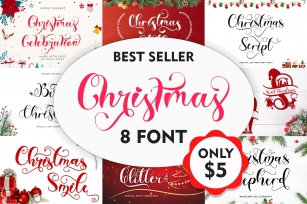 Christmas Best Seller Font Download